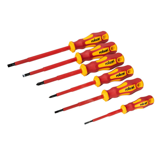 Rolson | 6 pc VDE Screwdriver Set - 28736