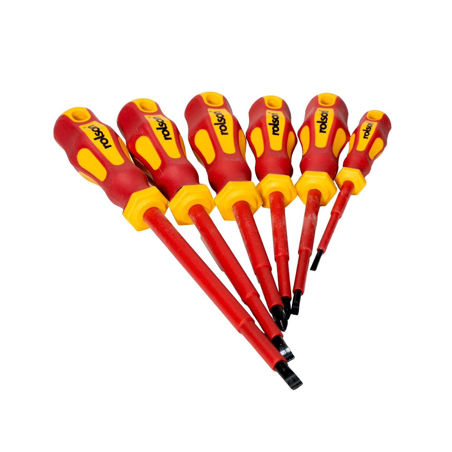 Rolson | 6 pc VDE Screwdriver Set - 28736